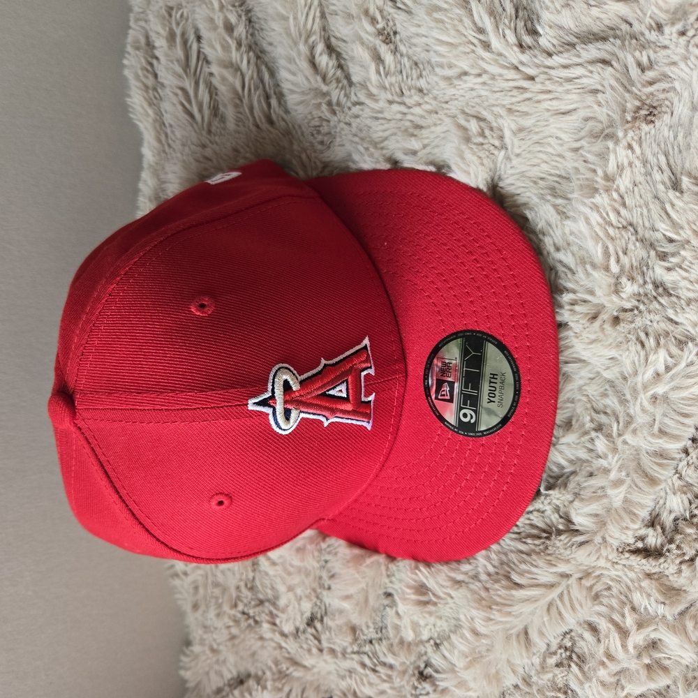 Red Kids Cap New Era 100 % Original - Picture 2 of 11